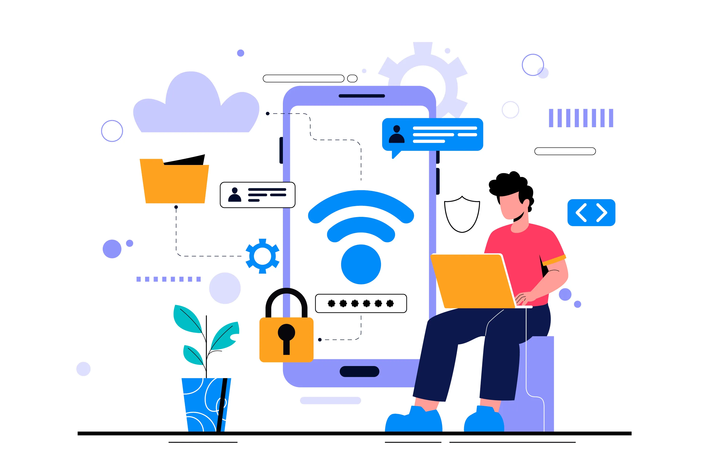Residential proxy routing traffic through ISP